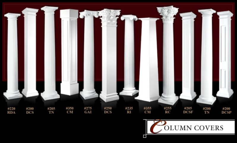 Melton Classics Column Covers and Column Wraps