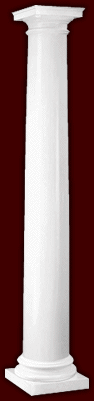 FiberWound Column - Roman Doric with Attic Base