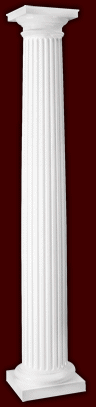 Tuscan Fluted Architectural Column