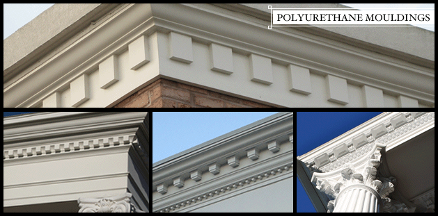 Architectural Urethane Polyurethane Moulding Designs