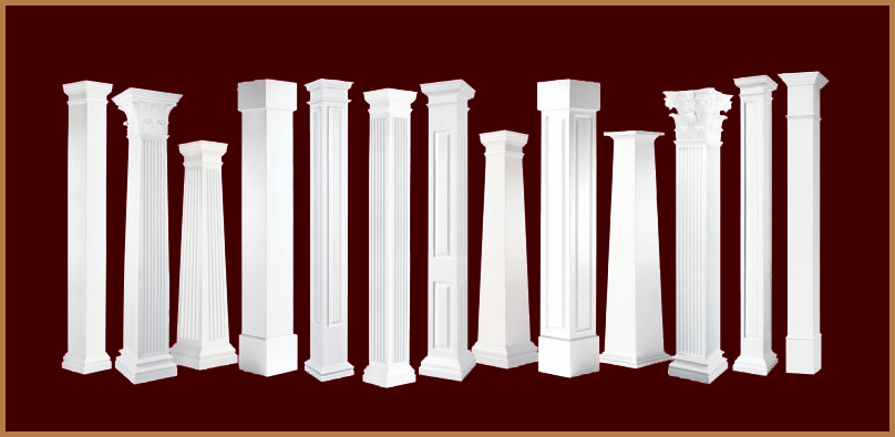 PVC Column Wraps from MeltonCraft™ PVC Columns